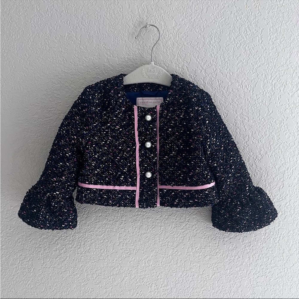 NEW Janie and Jack Girls Tweed Jacket 2T